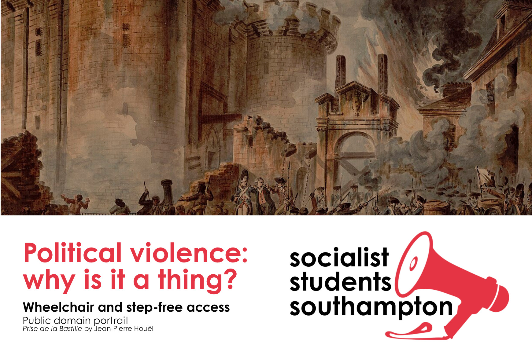 Socialist Students Society: Political violence: why is it a thing?