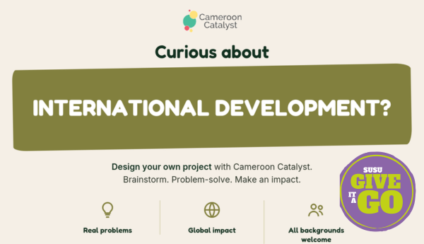 Give It A Go Freshers Taster: Cameroon Catalyst