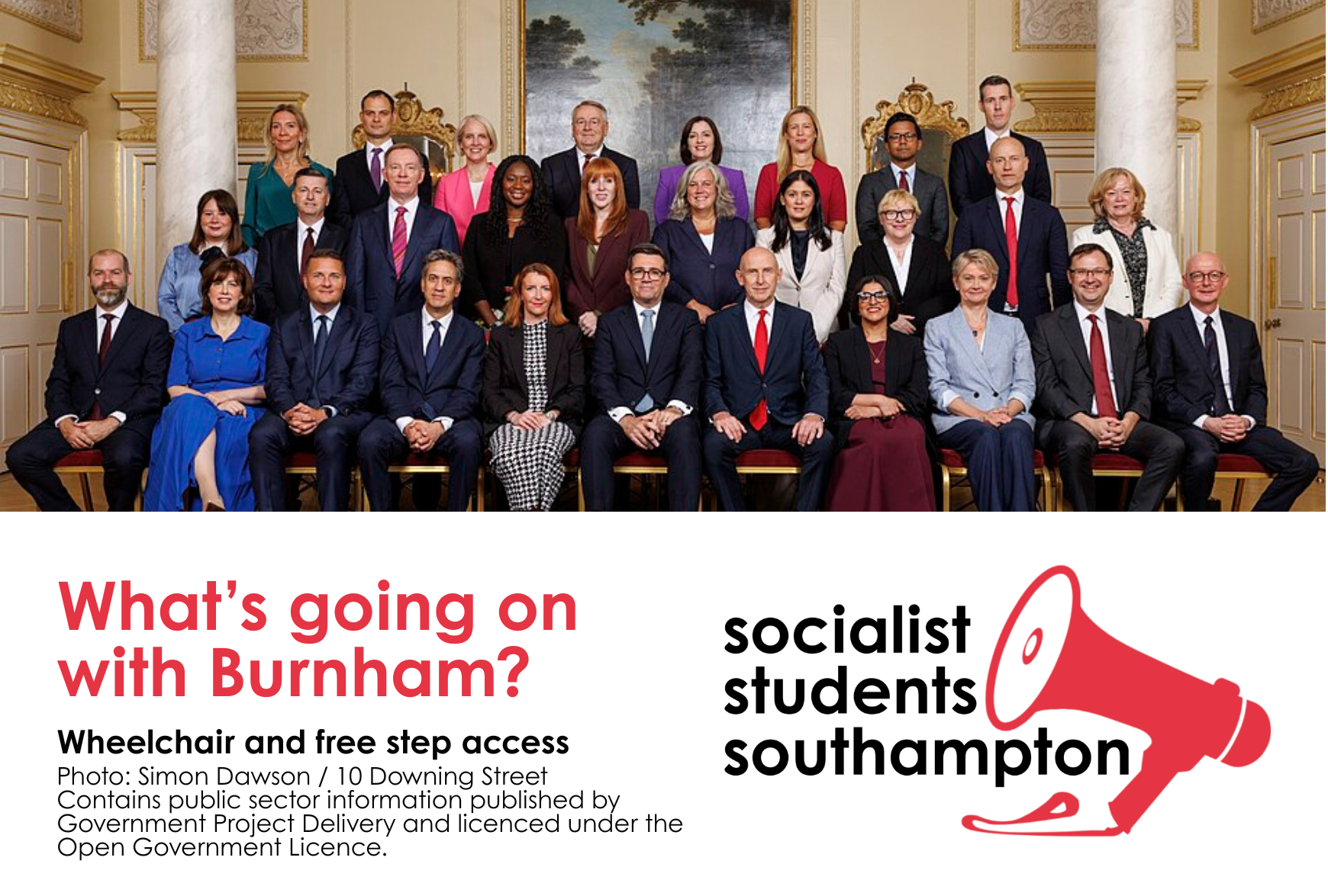 Socialist Students Society: What’s going on with Burnham?