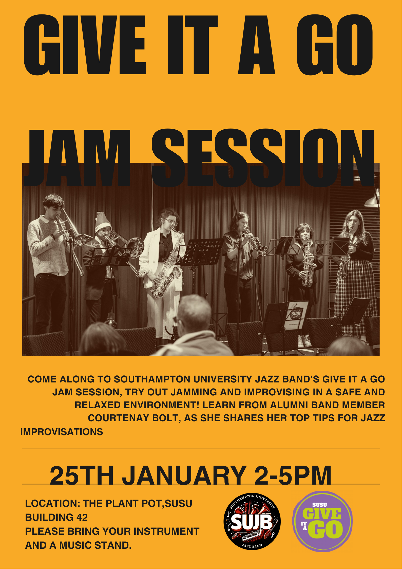 Give It A Go: Jazz Band Taster Session
