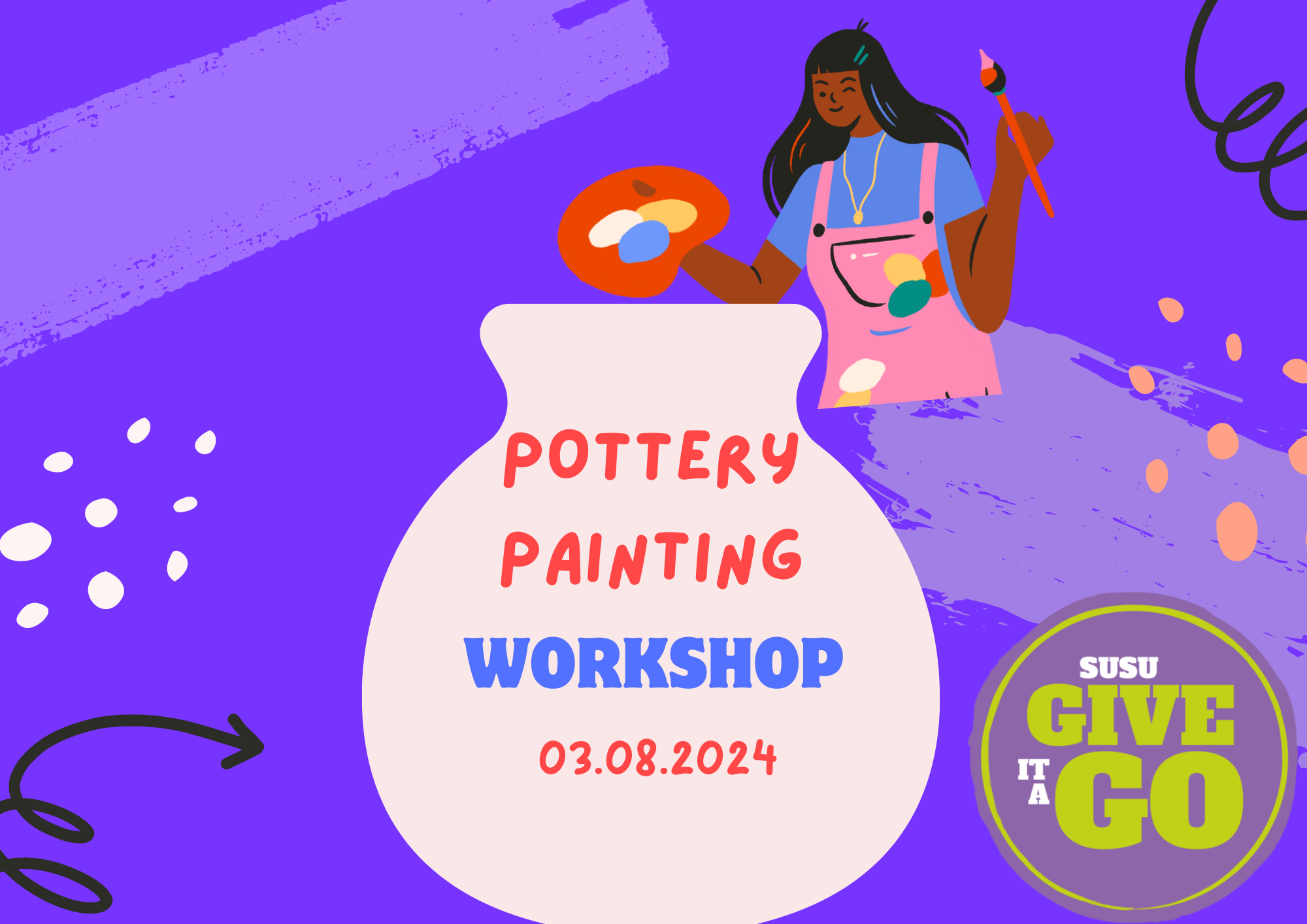 GIAG Crafternoon: Pottery Painting at MyPottery