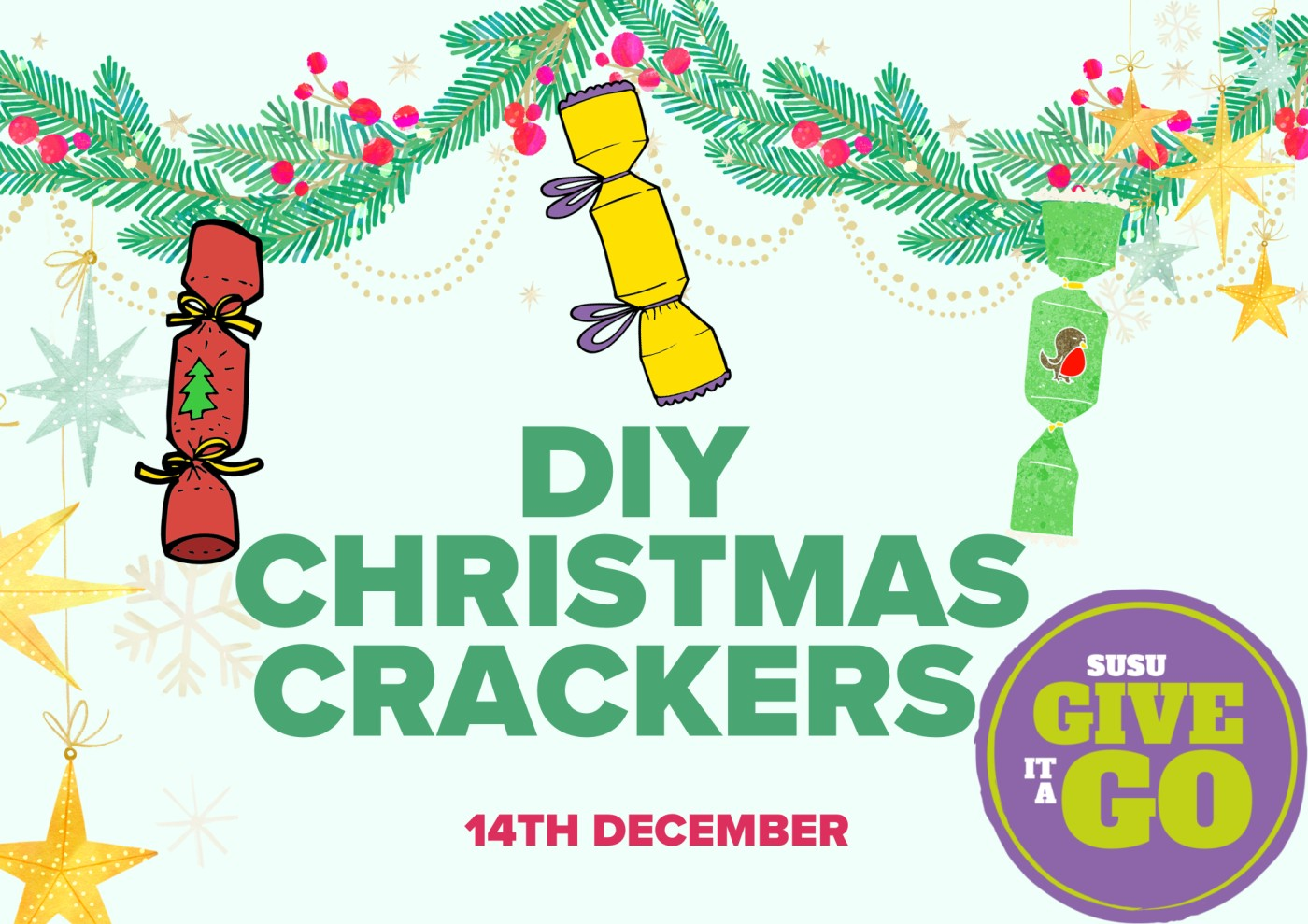 GIAG Crafternoon: DIY Christmas Crackers
