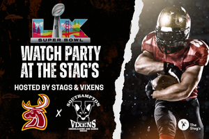 Super Bowl Watch Party at The Stag’s! 🏈