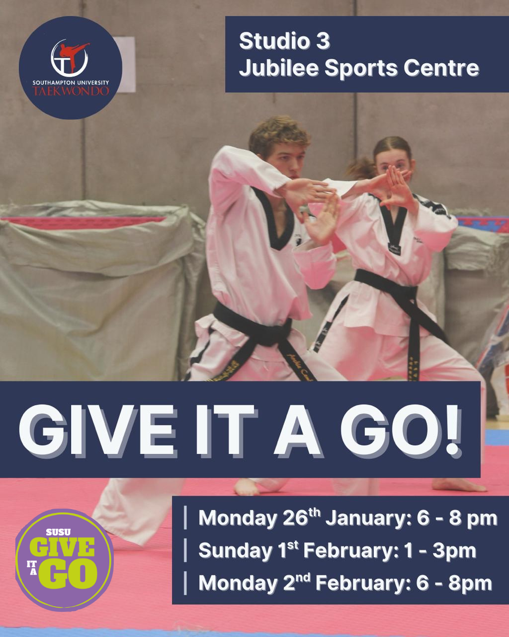 Give It A Go: Taekwondo Taster Session