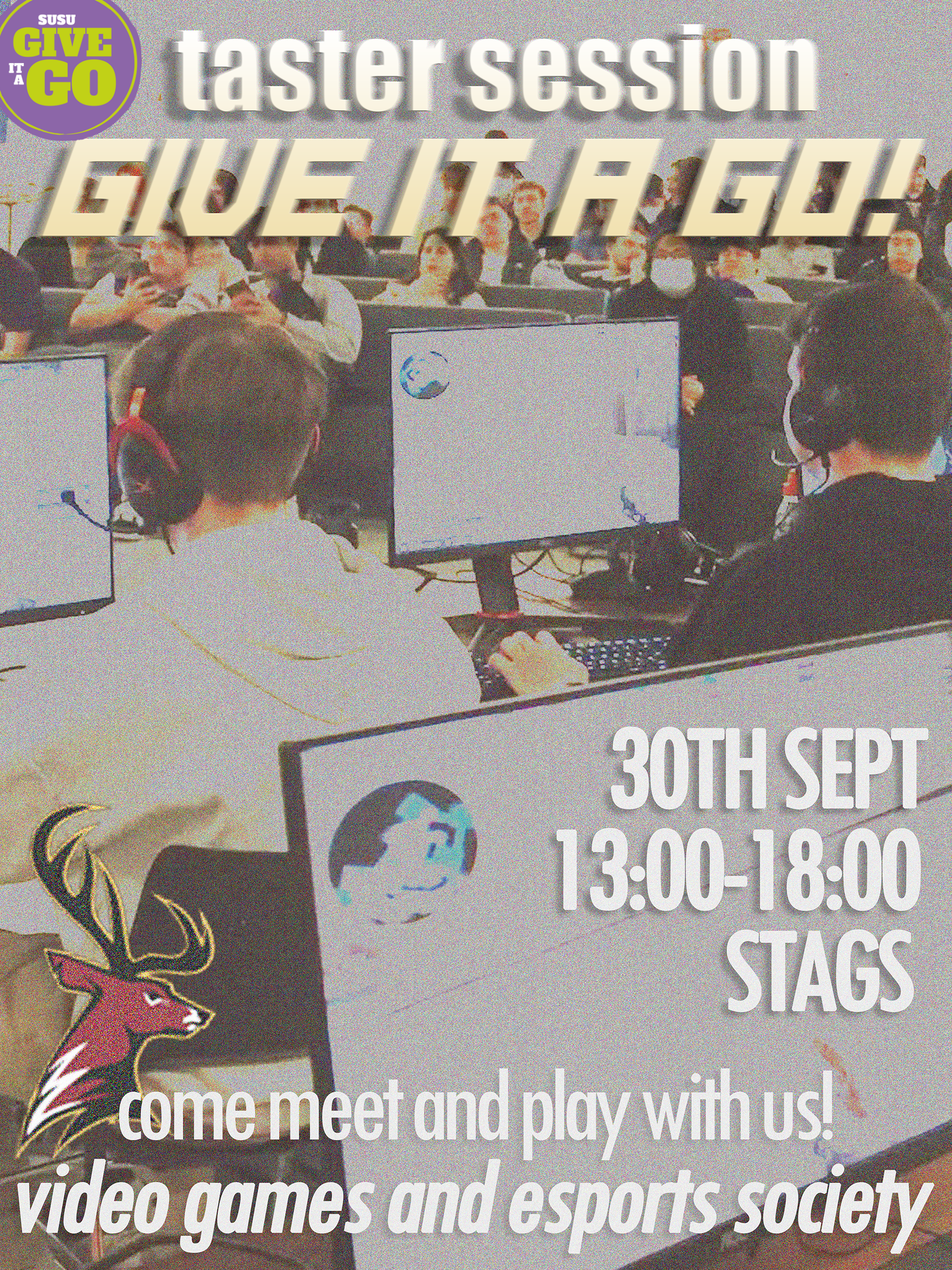Give It A Go: Video Games & Esports Taster Session