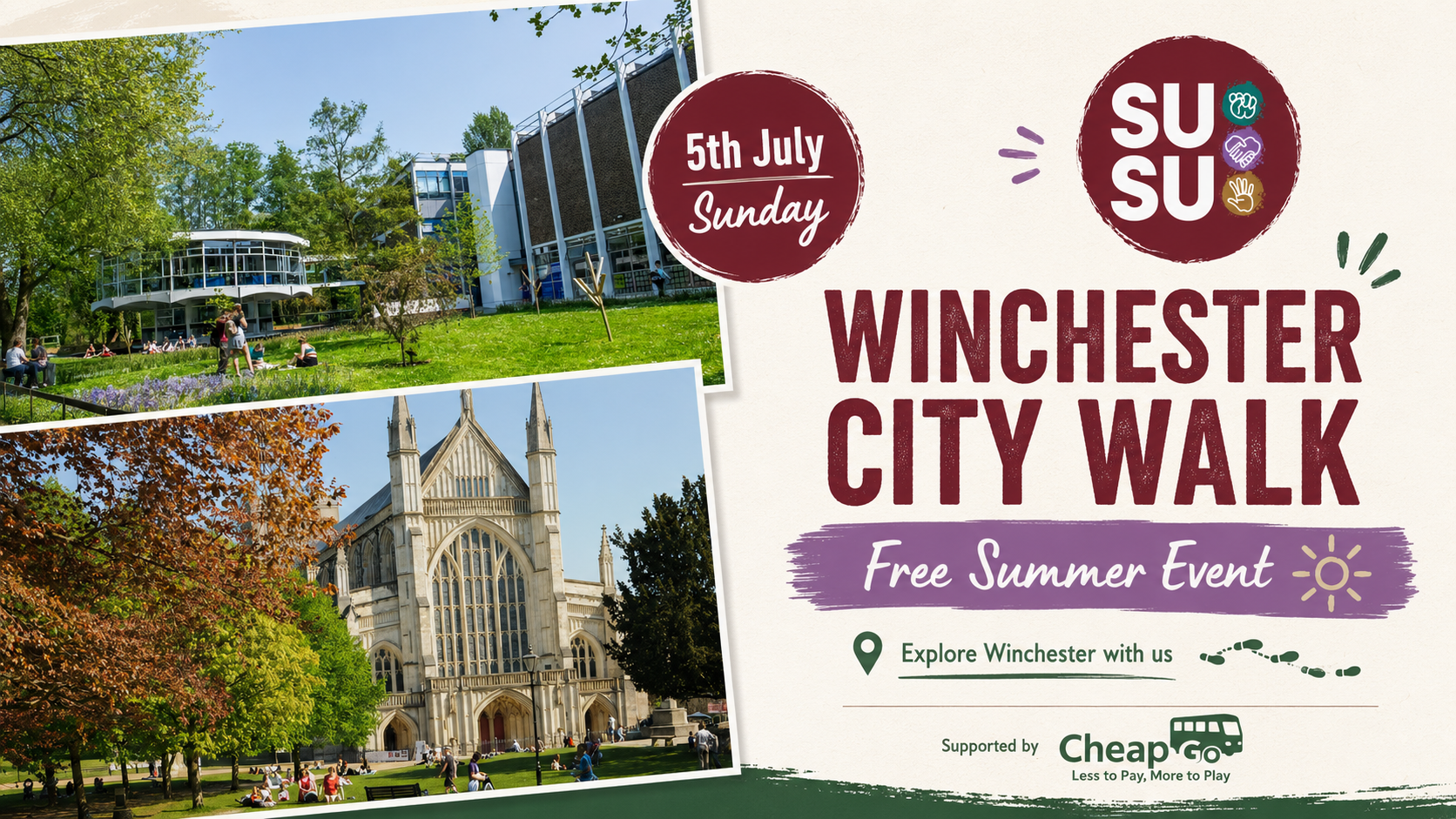 Cheap Go: Winchester City Walk