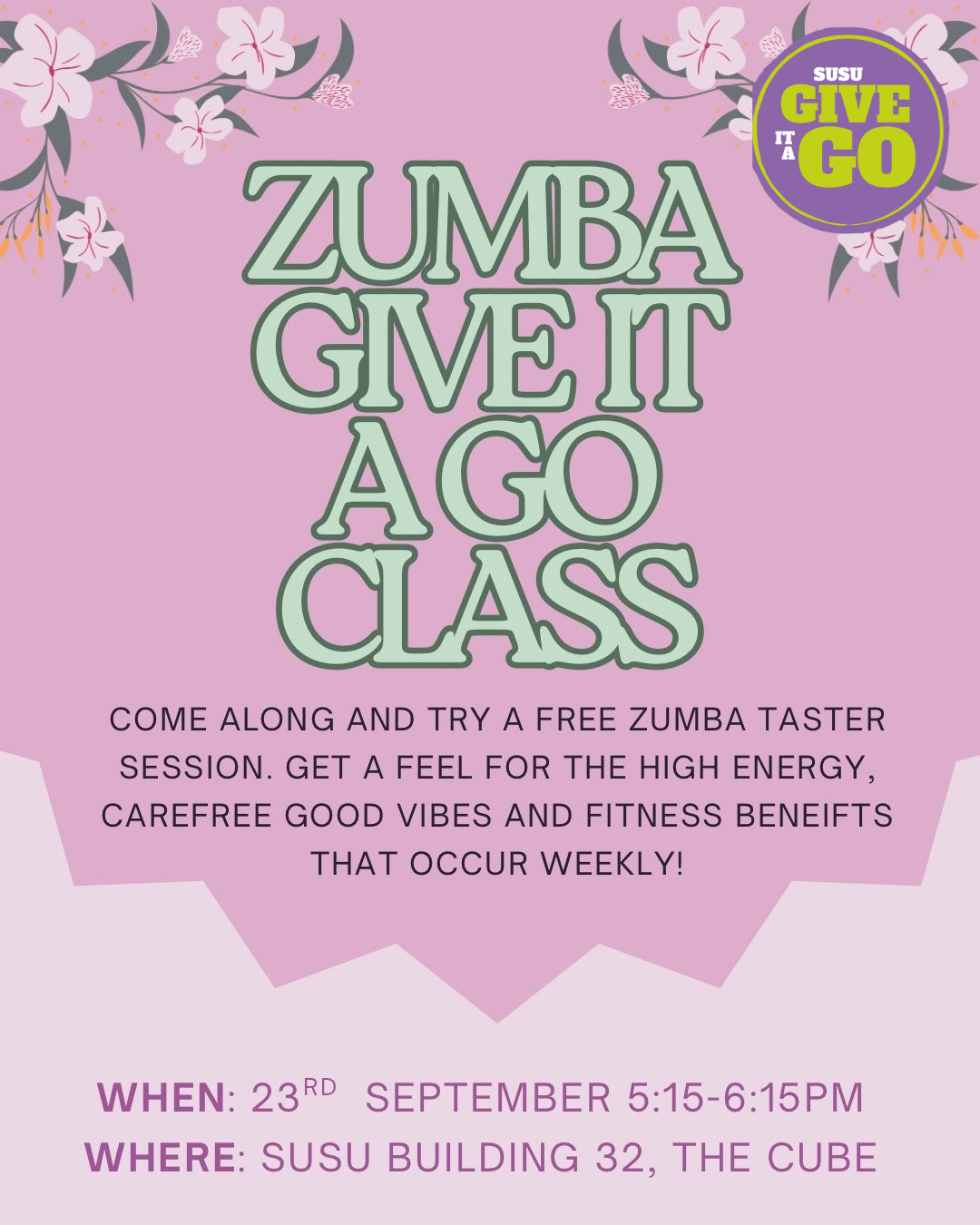 Give It A Go Freshers Taster: Zumba