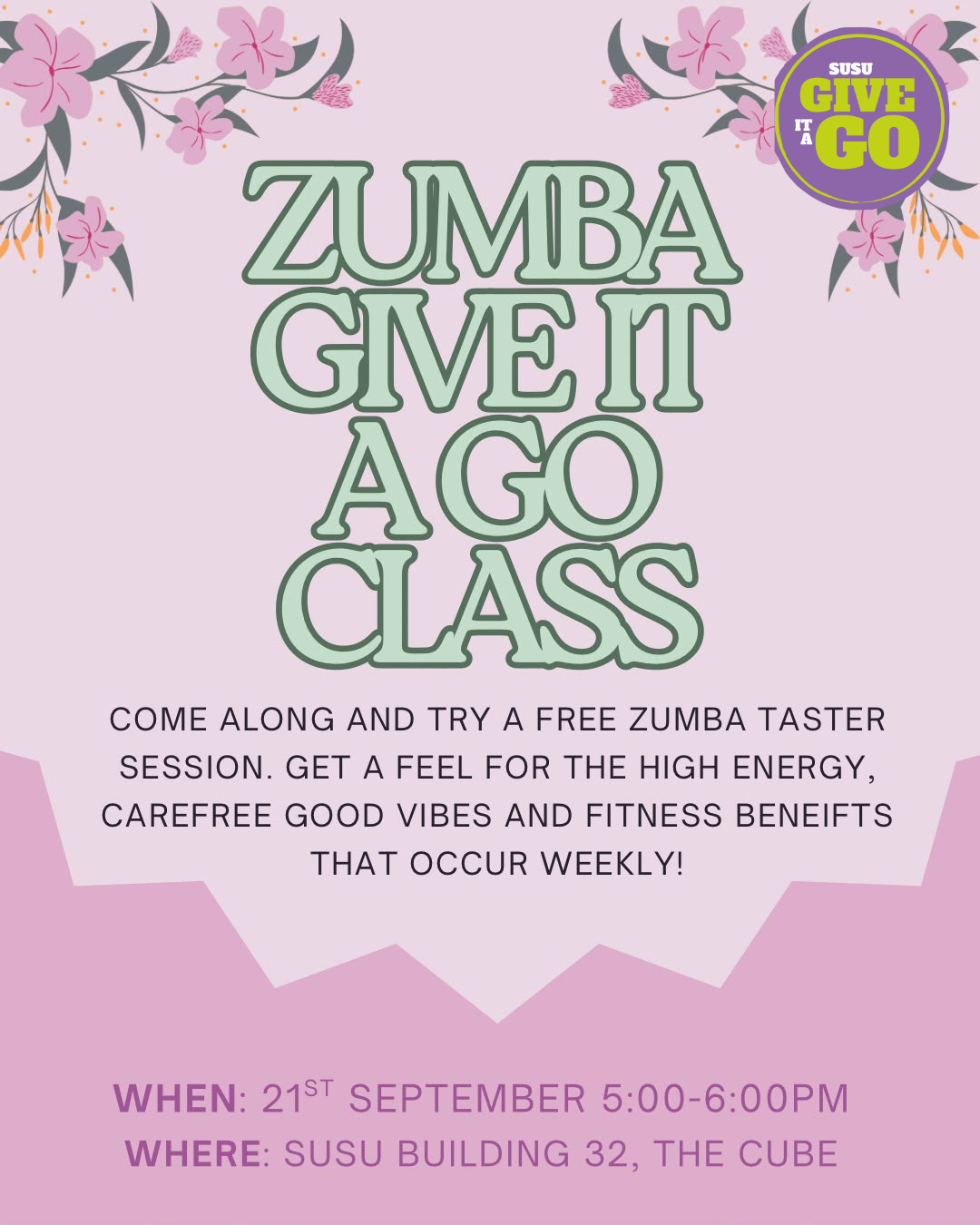 Give It A Go Freshers Taster: Zumba